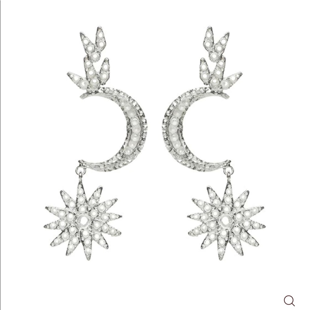Christie Nicolaides Silver Atria Earrings